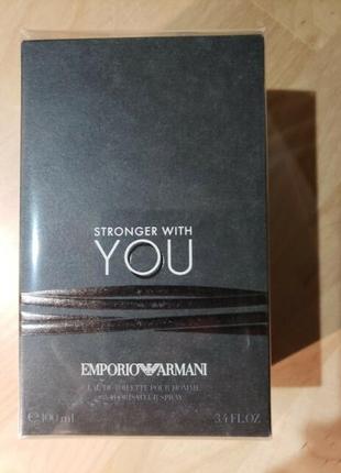 Giorgio armani emporio armani stronger with you туалетная вода 100 мл4 фото