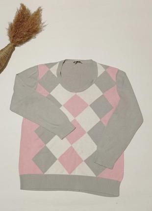 Стильний сірий светр