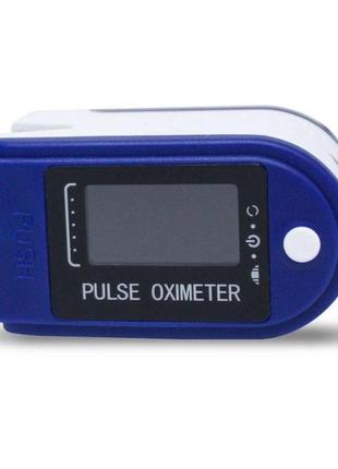 Портативный пульсоксиметр на палец для измерения сатурации кислорода и частоты пульса pulse oximeter6 фото