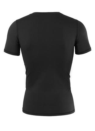 Тактична футболка lesko a159 black 2xl чоловіча з коротким рукавом3 фото
