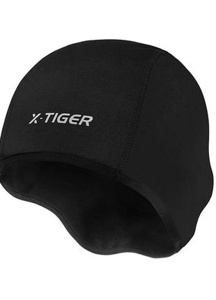 Подшлемник-шапка x-тiger xm-zptg-lf7556 black для мотошлема спецовый зимний утепленный