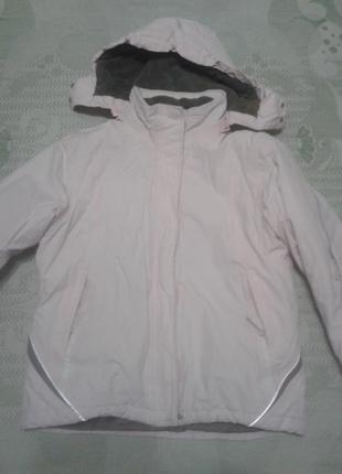 Куртка спортивная со светоотражающими полосками термо