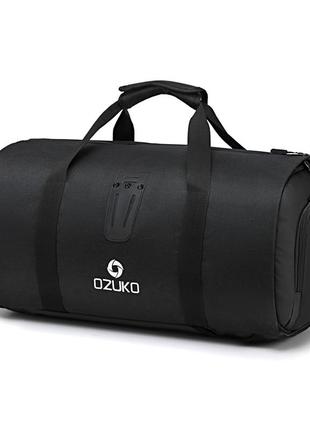 Дорожня сумка-чохол ozuko 9209 black об'єм 20-35l органайзер