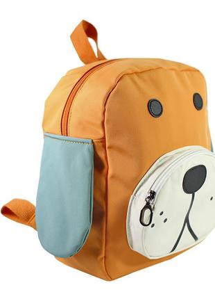 Детский рюкзак lesko 689hy orange puppy школьная сумка для мальчиков девочек2 фото