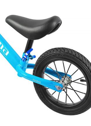 Беговел (велобік) panma bt-dz-07 blue дитячий велосипед без педалей 30 см2 фото