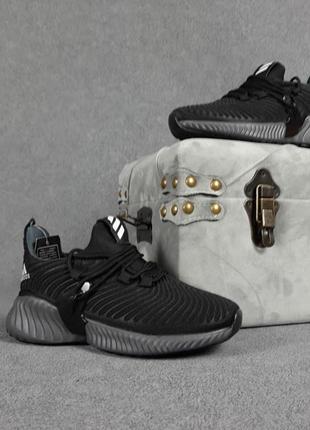 Женские кроссовки adidas alphabounce instinct черные &lt;unk&gt; smb ✔️9 фото