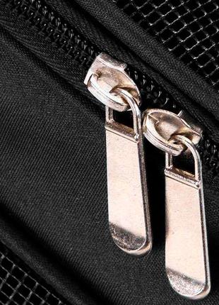 Рюкзак-переноска lesko sy210815 black l сумка для кошек и собак6 фото