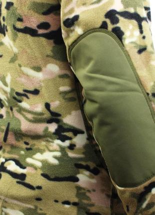 Тактическая кофта lesko a973 camouflage cp xl 36р. флисовая мужская6 фото