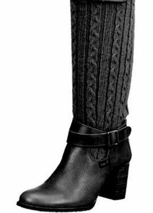 Jonny's womens boots кожа, с вязанным верхом