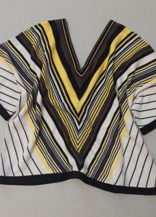 Жилет кофта в рубчик в полосатая в полоску машинная вязка кофточка кардиган жилетка жилет