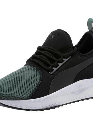 Кроссовки мужские puma tsugi carpet 366900 02 (черный с хаки, текстиль, повседневные, спортивные, бенд пума)