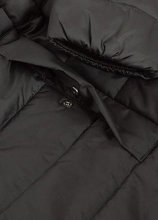 Куртка спортивная мужская puma liga jacket 655301 03 (черная, до -10, осень-зима, легкая, тонкая, бред пума)4 фото