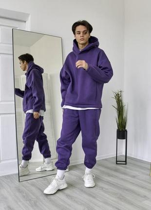 Спортивный костюм на флисе - овер