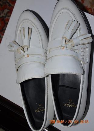 Лоуферы mango