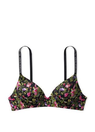 Victoria´s victorias secret виктория сикретt бюст бра бюстгальтер logo strap wireless bra2 фото