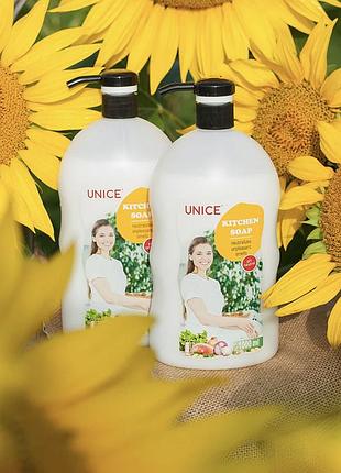 Кухонне рідке мило для рук unice, 1000 мл