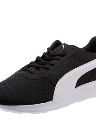 Кросівки чоловічі puma jaro 193107 01 (чорні, текстиль, повсякденні, легкі, спортивні, логотип пума)