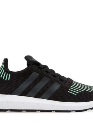 Кросівки чоловічі adidas originals swift run cg4110 (чорні, бігові, літні, тканинний верх, бренд адідас)1 фото