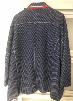 Стильный тёплый пиджак кофта р 58-643 фото
