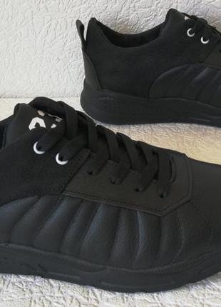 Jordan 23 чёрные мужские кроссовки осень весна кожа обувь кросовки спорт стиль2 фото