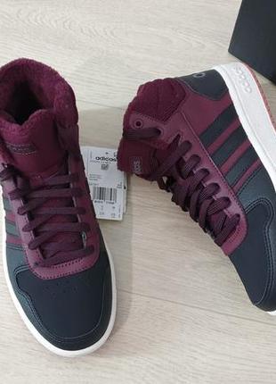 Кроссовки adidas hoops 2.0 mid оригинал8 фото