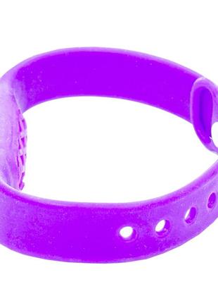 ☚браслет от комаров lesko anti mosquito band purple отпугиватель силиконовый3 фото