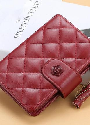 ✦женский кошелек baellerry n1812 red стильный модный аксессуар для девушек мини новинка9 фото