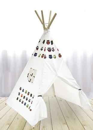 Дитяча ігрова намет littledove rt-1640 лісові сови вігвам будиночок для дітей