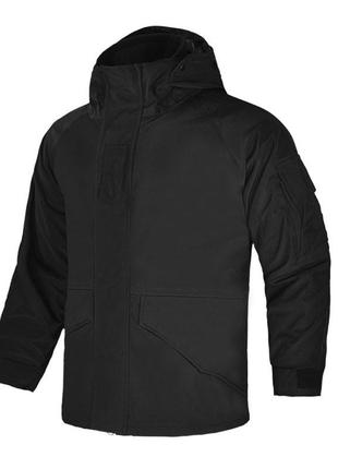 Тактична куртка lesko han-wild g8m g8cfyljt black 3xl soft shell військова армійська