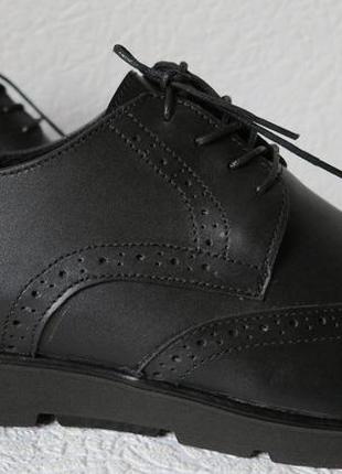 Timberland oxford мужские черные замшевые туфли броги оксфорд  тимберленд9 фото