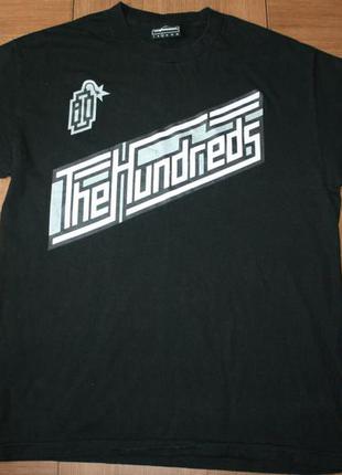 Футболка-crewneck the hundreds rock band t-shirt