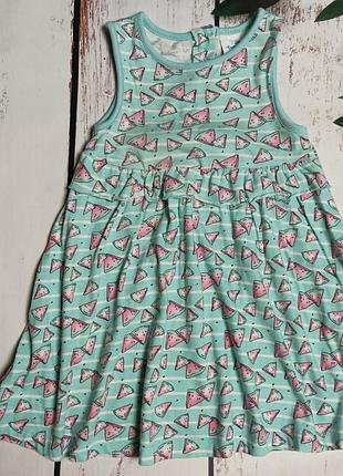 Плаття плаття літнє у кавуни