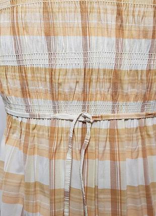 Платье-туника "franis" летнее в клетку отрезное (германия)7 фото