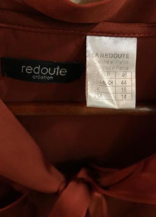 Шелковая блуза фирменная redoute4 фото