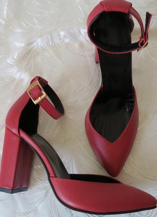 Mante! красивые женские красные кожаные босоножки туфли каблук 10 см весна лето осень8 фото