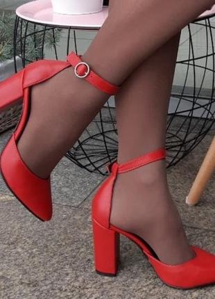 Mante! красивые женские красные кожаные босоножки туфли каблук 10 см весна лето осень2 фото