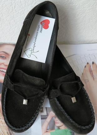 Nona! супер! мягкие женские мокасины черного цвета замшевые туфли весна лето нона2 фото