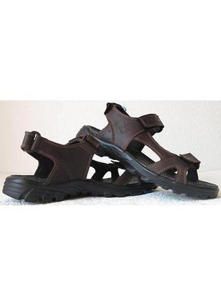 Mante xbiom комфорт! кожаные коричневые мужские сандалии в манте хбиом  лето 2022