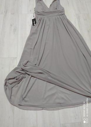 Элегантное вечернее платье в греческом стиле от ever pretty размер uk 16/ eur 44/ 507 фото