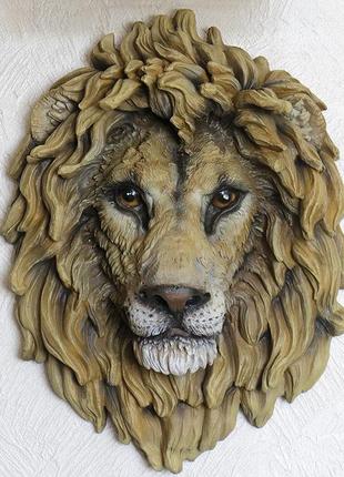 Голова льва 53 см нд951цв1 фото