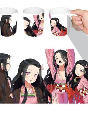 Аниме бокс незуко клинок рассекающий демонов подарочный набор (w039)