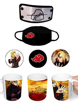 Набор аниме бокс подарочный дейдара наруто (w047)