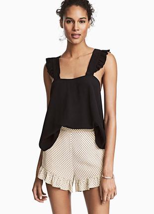 Шорти з складками h&m, s