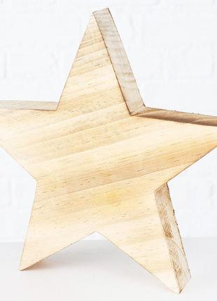 Новогодняя звезда дерево 20см boltze 2003021
