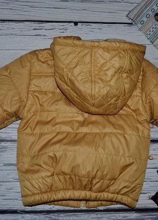 18 - 24 месяцев обалденная фирменная деми куртка курточка мальчику3 фото