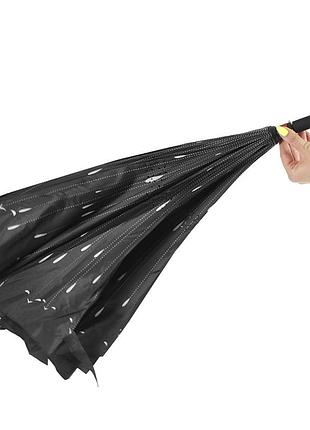Умный зонт lesko up-brella метеоритный дождь женский