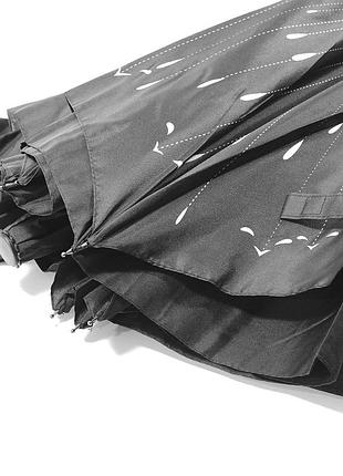 Умный зонт lesko up-brella метеоритный дождь женский