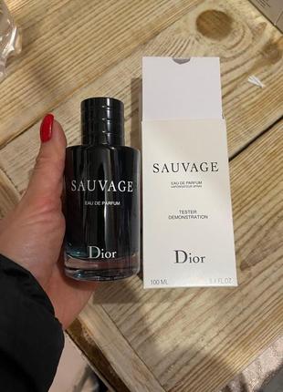 100 мл christian dior sauvage , парфум. вода. східні, фужерні