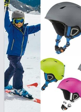 Лижний шолом crivit німеччина, дитячий, сноубордичний гірськолижний9 фото