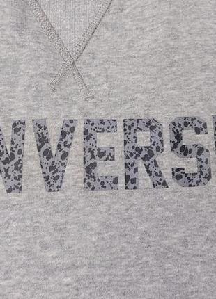 Женское платье толстовка converse speckled graphic short sleeve sweatshirt dress7 фото
